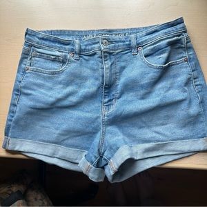 American Eagle high rise mom shorts 14